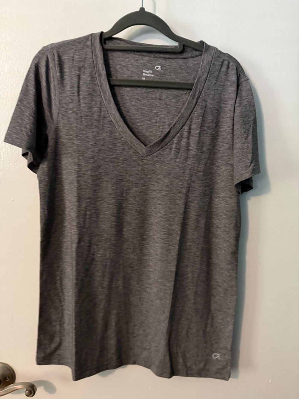 Gap Gray V-Neck Active Tee